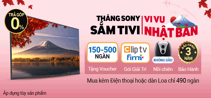 Tháng Sony Sắm Tivi<br>Vi vu Nhật Bản