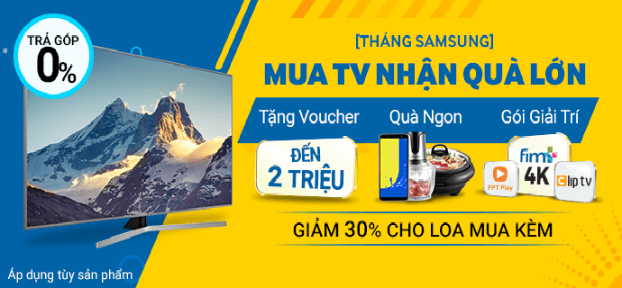 Mua TV Samsung<br>Nhận Quà Giá Trị