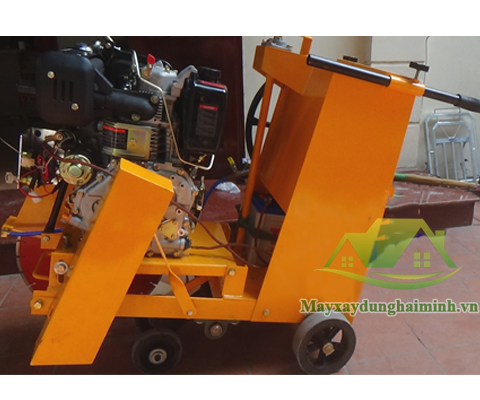 Máy cắt bê tông nhựa đường chạy Dầu 13HP (Đề nổ)