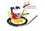 Đầm dùi chạy xăng Honda GX160 Liên Doanh