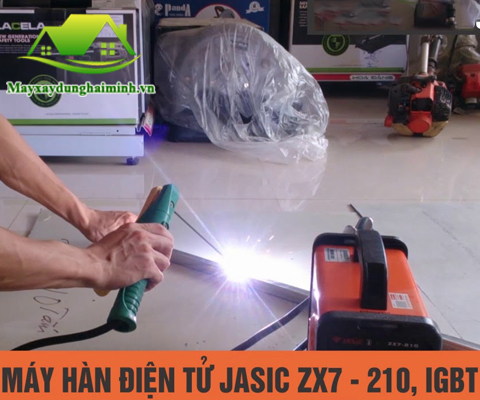 sử dụng Máy hàn que Jasic ZX7-210 hiệu quả