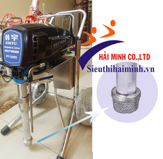 Máy phun Epoxy 2 thành phần HY 1095 giá rẻ