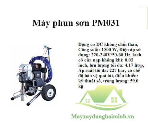 Máy phun sơn PM031  chất lượng cao