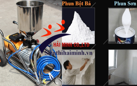 Máy phun sơn bột bã đa năng TA-9980 chính hãng