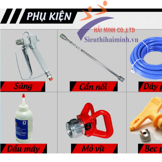 Máy phun sơn chống cháy phun bột BLD 1095 giá rẻ