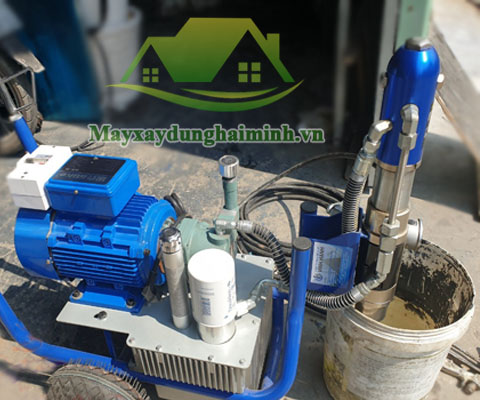 Máy phun sơn chống cháy phun bột HM GK6 chính hãng