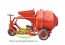 Máy trộn bê tông tự hành quả trám HM-450 lít